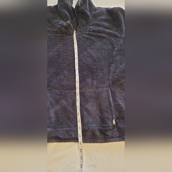 The North Face Black 1/4 Zip Pullover Soft Warm Sweatshirt Jacket Size Medium - Picture 11 of 11